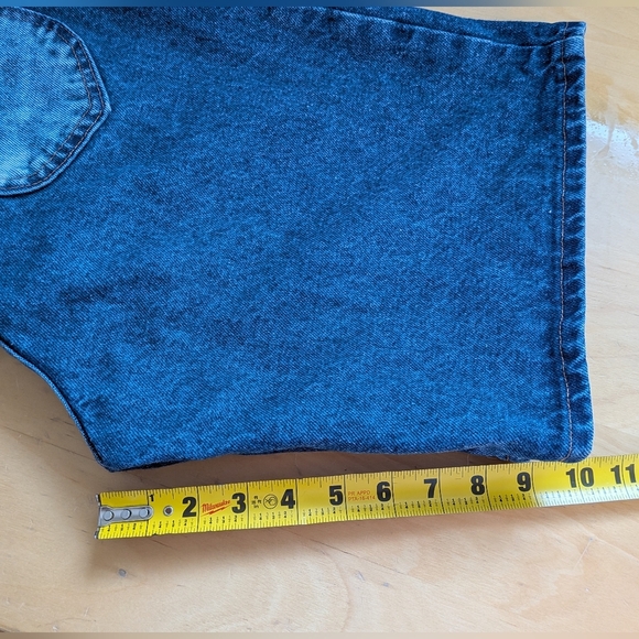 COBRA 90' Denim Women Jorts Size 30 Made In Canada Washed Pockets Loose Fit - Picture 10 of 11